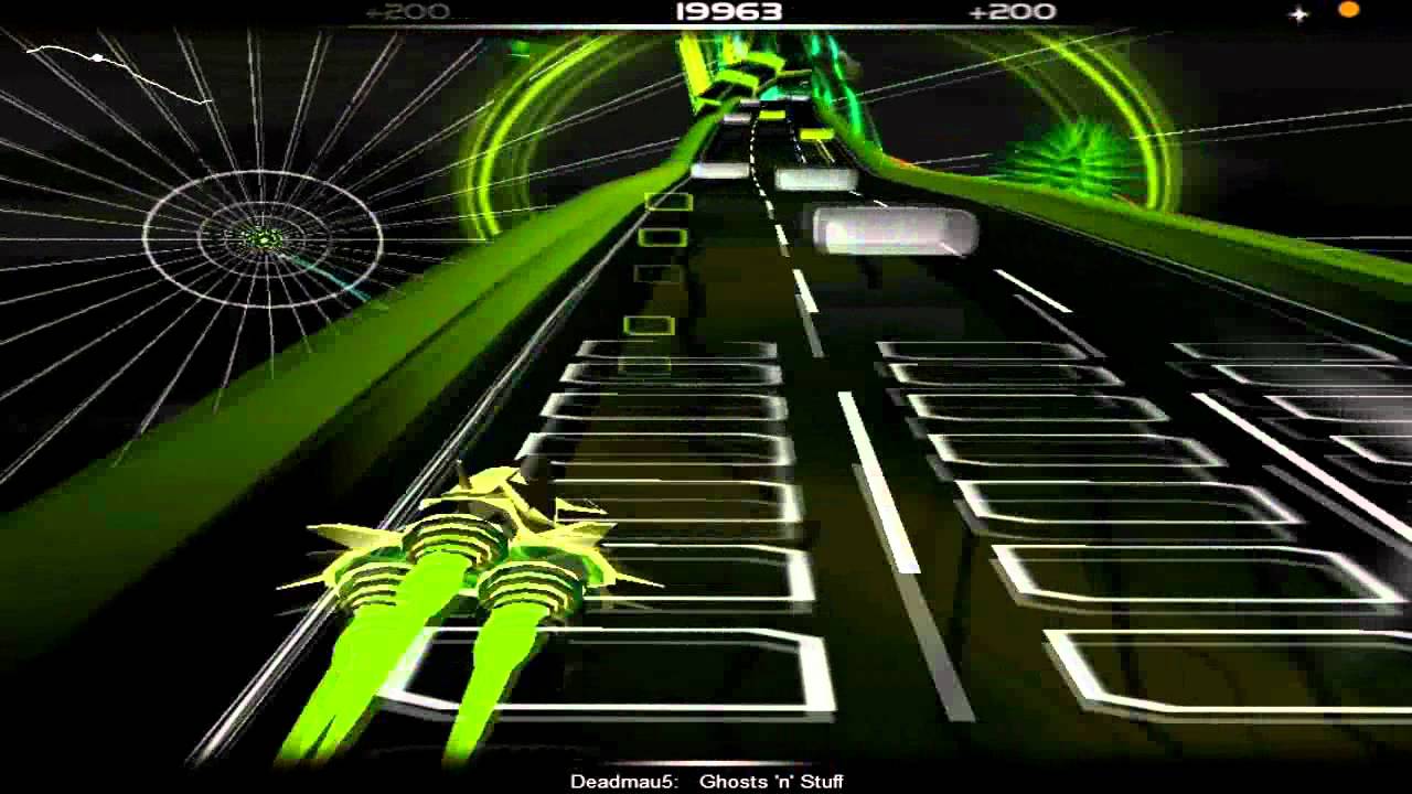 Deadmau5 - Ghosts n Stuff - Audiosurf - Ninja Mono - Stealth