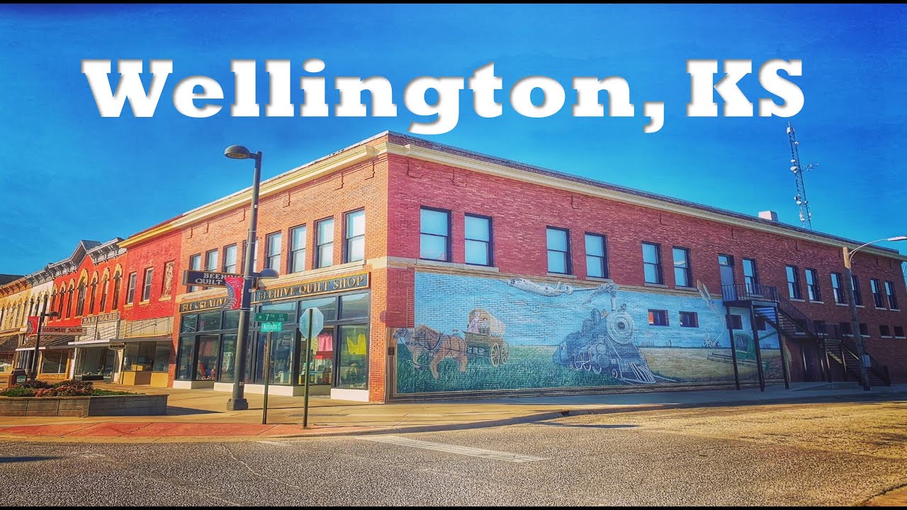 Wellington, KS: Wandering Walks of Wonder Walking Tour 4K
