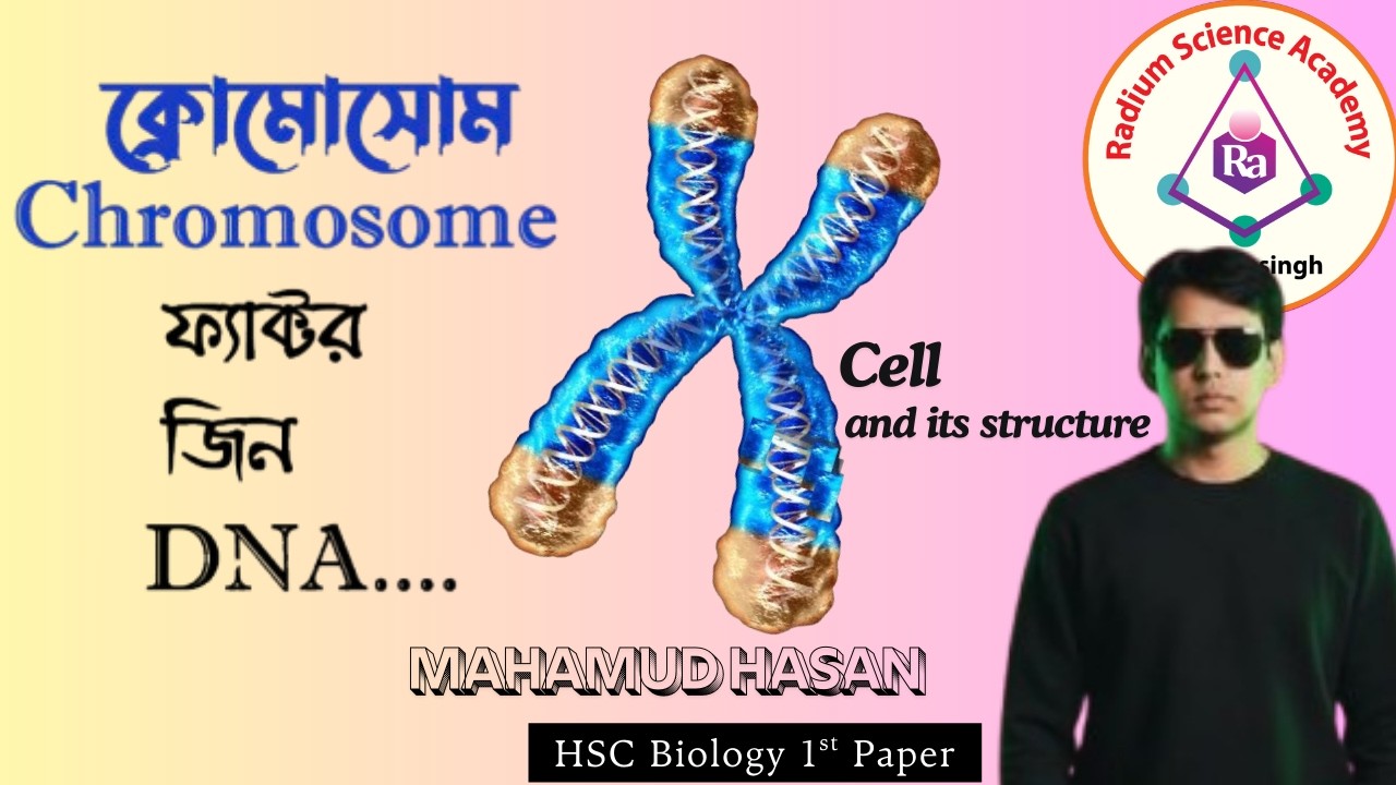 Lecture : 9 ক্রোমোসোম Chromosome : Chromosome and its Structure