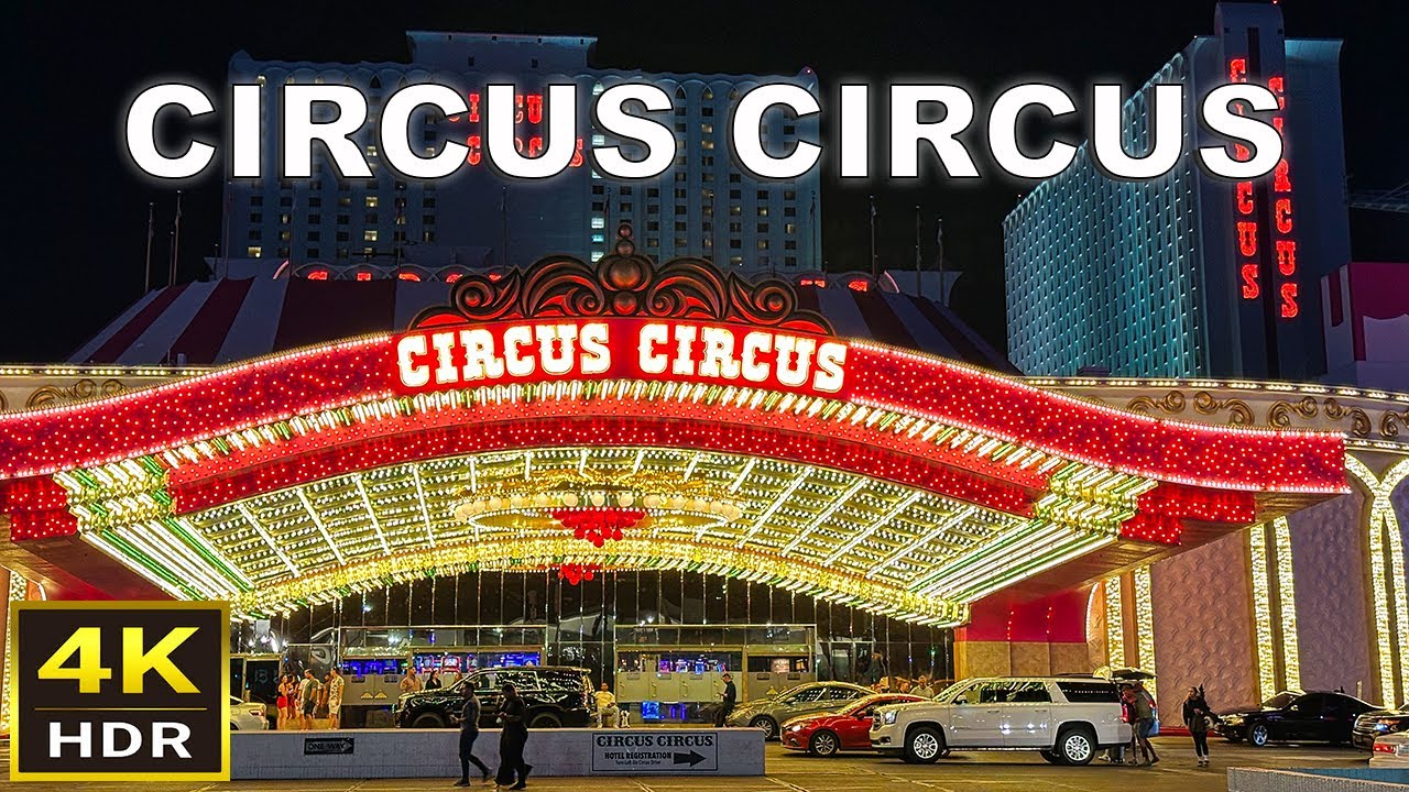 (4K HDR) Circus Circus Las Vegas Walk - October 2023