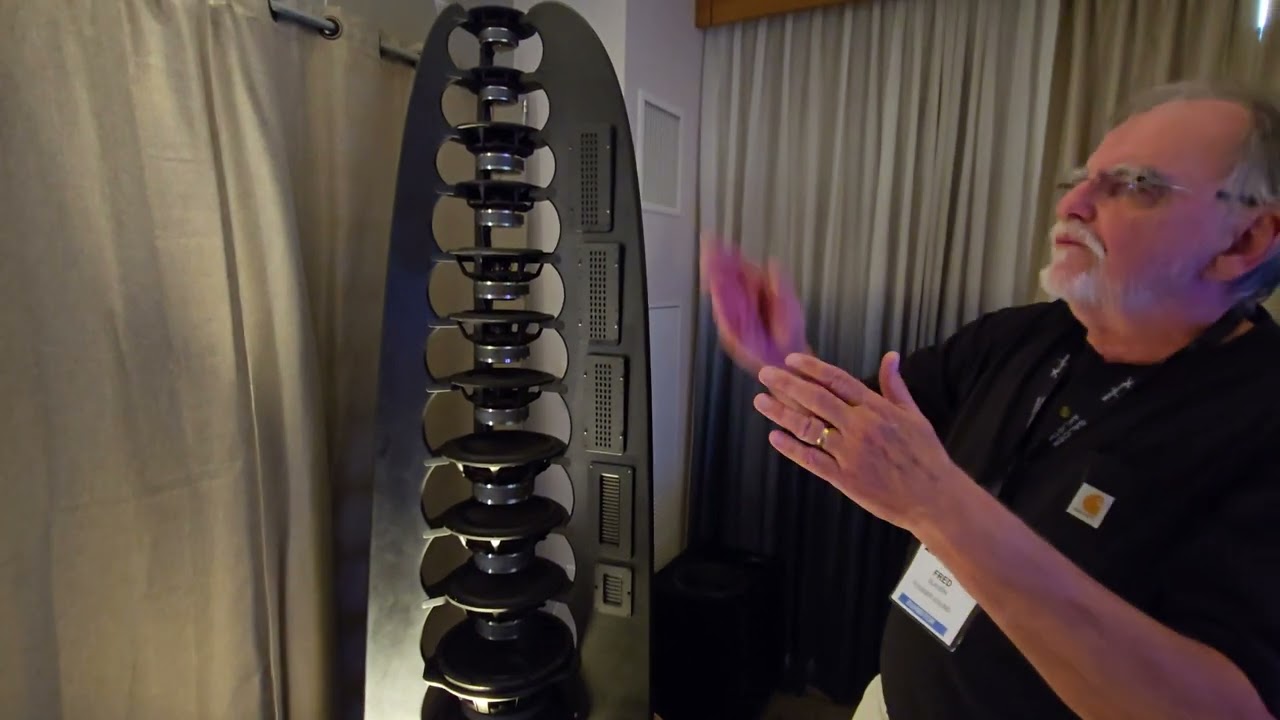 😲 You've NEVER Seen Anything Like This - Fourier Transform Speaker at Axpona 2025