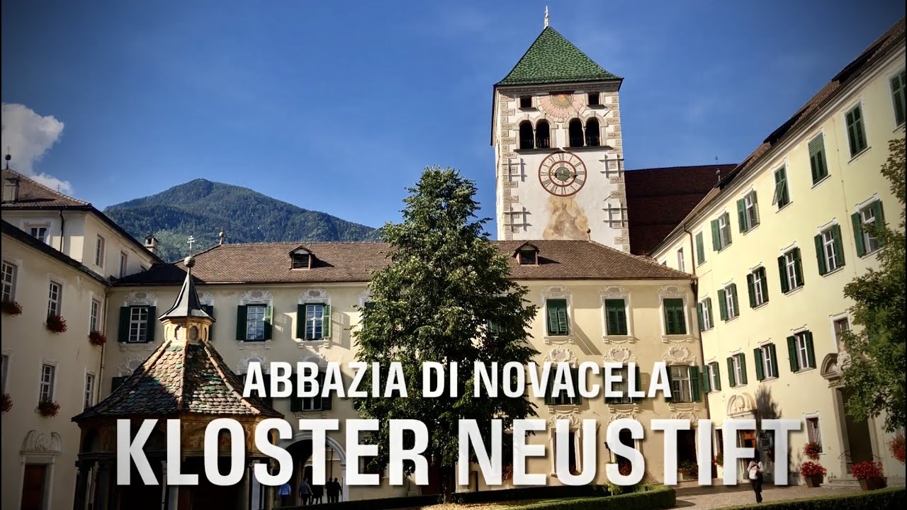 Italy, South Tyrol, Neustift Monastery, the near 900 Years Old Abbey (4K)