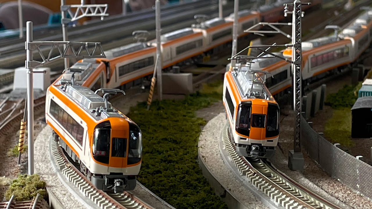 【Re-Color】Nゲージ 近鉄特急 10両編成 近鉄奈良線・大阪線（22000系Ace、22600系Ace、12200系スナックカー） Modelleisenbahn Model Railroad