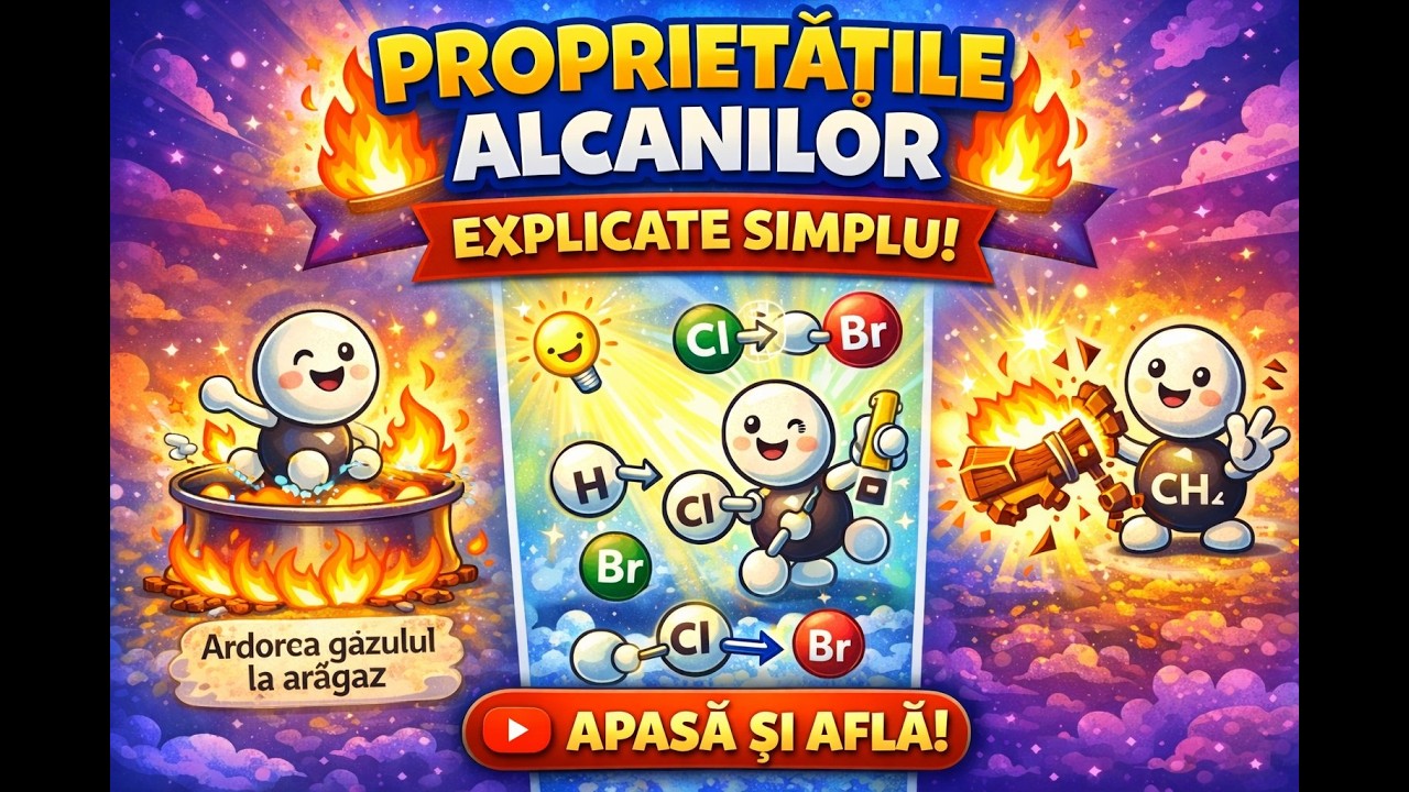 Ep  7 Proprietati Chimice Alcani-CLAR!!! | Chemical properties alkanes | Proprieta chimiche alcani