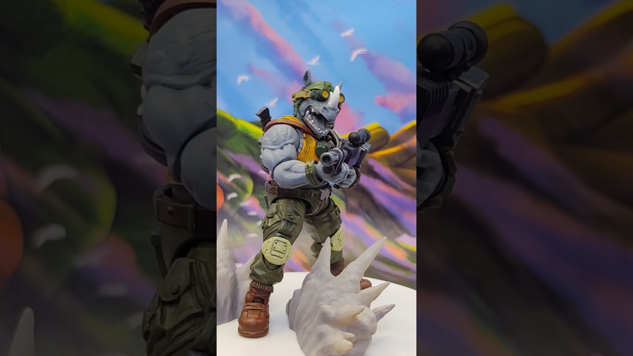 Preview Rocksteady JoyToy TMNT StarFoxFiguarts 