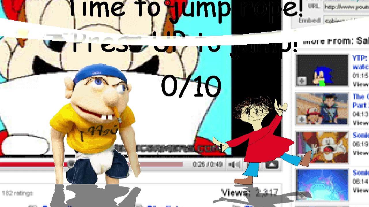 Mugen Request SML Jeffy vs Playtime Baldi's Basics