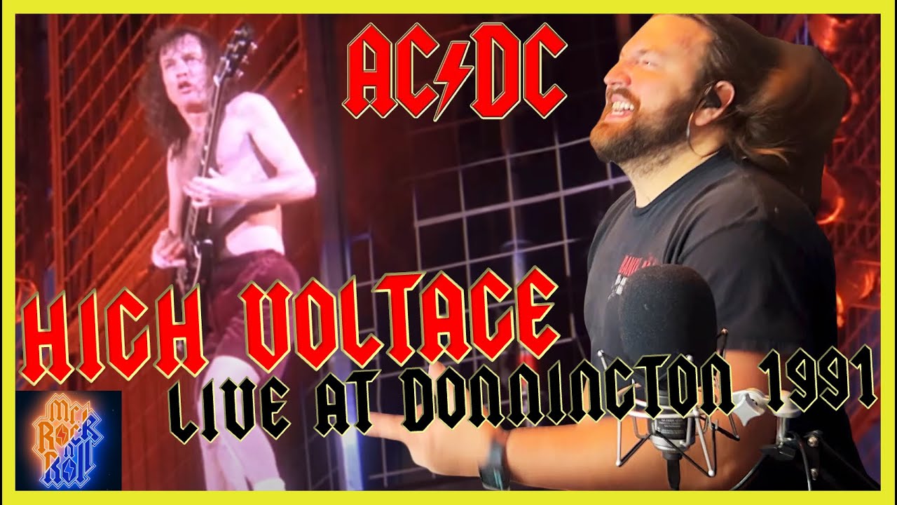 Я ЛЮБЛЮ ЭТУ ВЕРСИЮ!! | AC/DC - High Voltage (Концерт в Донингтоне, 17 августа 1991 г.) | РЕАКЦИЯ