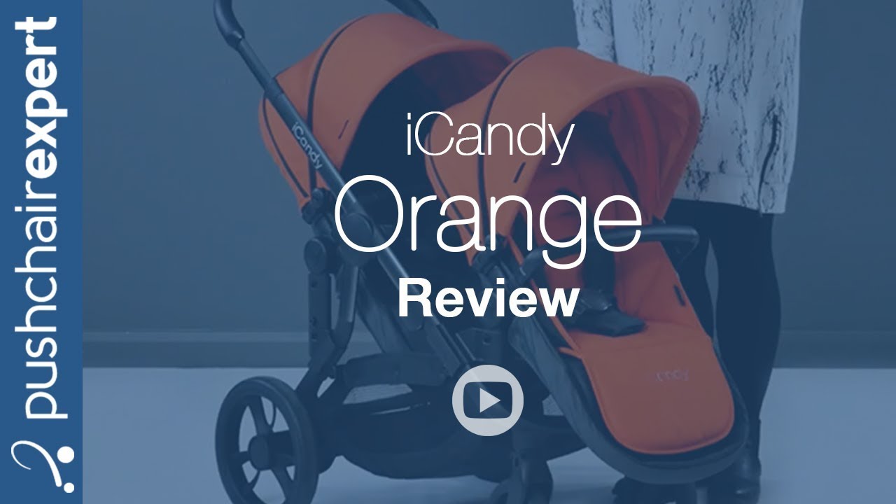 iCandy Orange Pushchair - Up Close Review