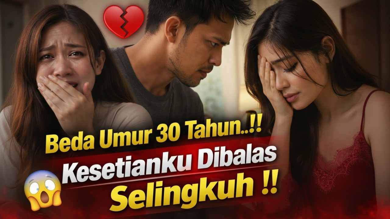 Beda Umur 30 Tahun…‼️  Kesetiaanku Dibalas Selingkuh ‼️