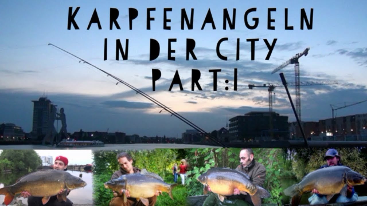 Karpfenangeln in Berlin City Part :1 ( StadtAngler.TV )