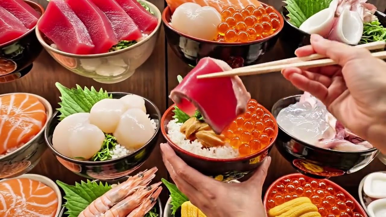 【ASMR】無限に食べ物が湧き続けるタワーマンション🍽️ 一生食べ放題なら何を選ぶ？🍳