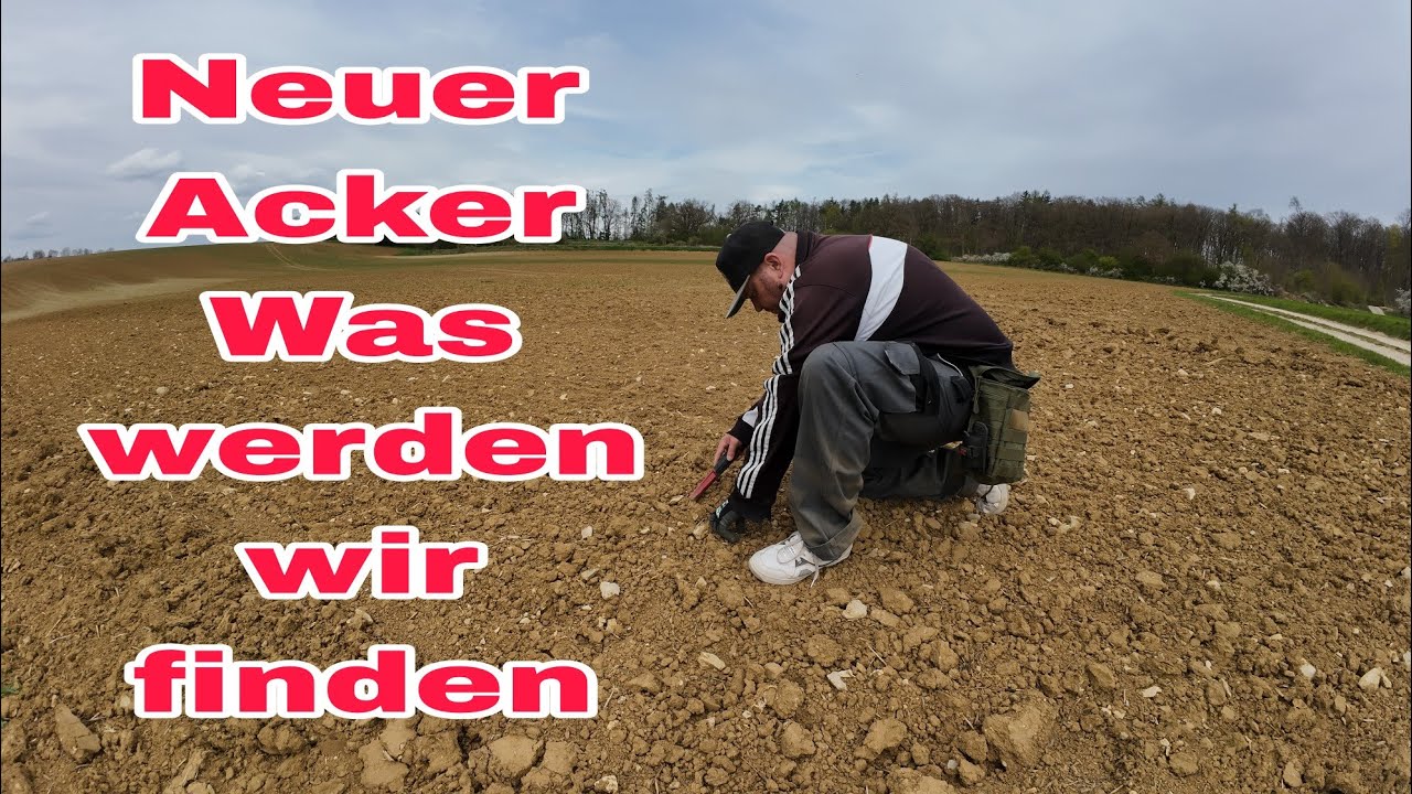 Neuer Acker was werden wir finden/sondeln mit dem Minelab X Terra Elite