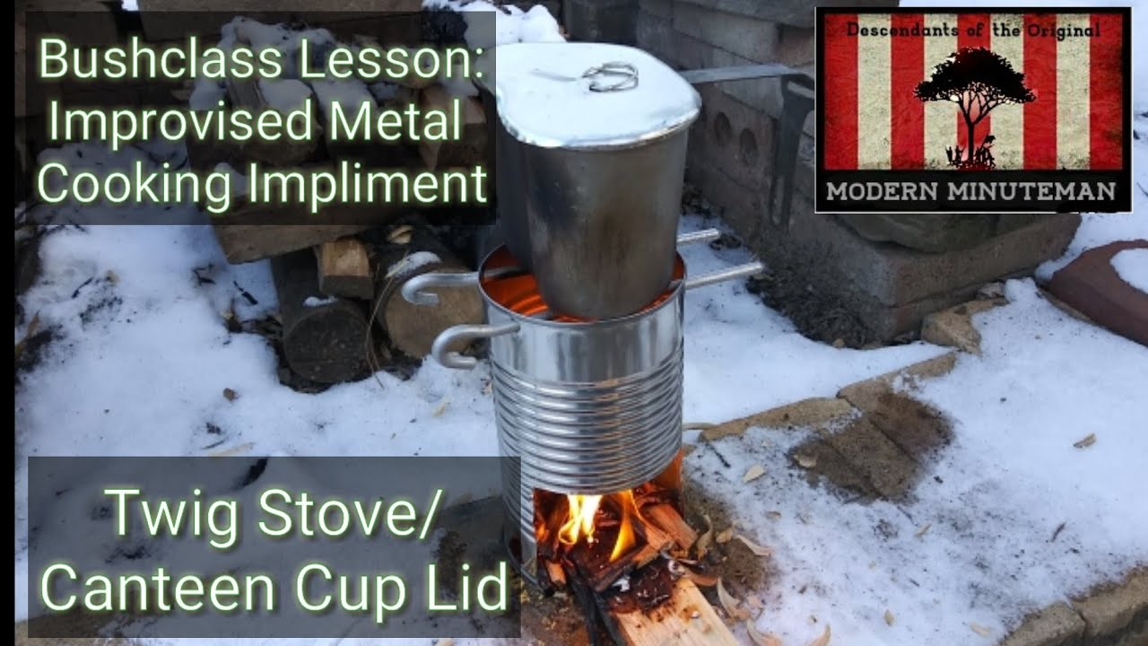 Bushclass Lesson: Improvised Metal Cooking Impliment