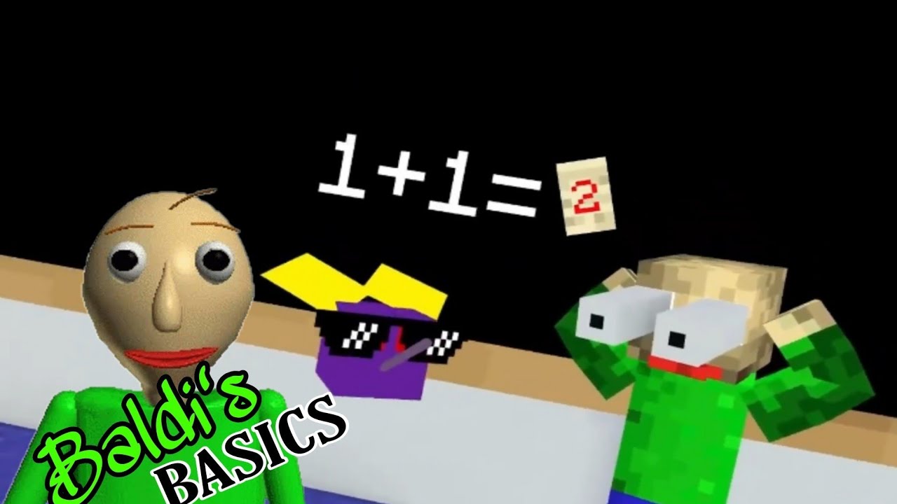 Monster School Baldi's Basics Challenge To Become A Teacher (Minecraft Animation)