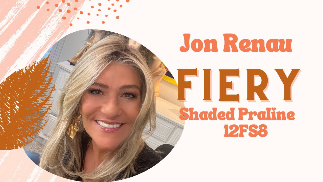 Jon Renau | FIERY | Shaded Praline (12FS8) | Wig Review