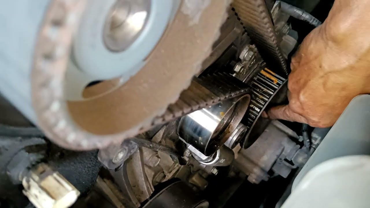 Cara tukar timing belt toyota hilux (2KD-FTV) 