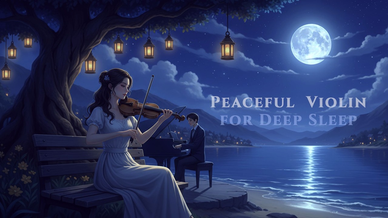 🎶 Peaceful Violin Lullaby for Bedtime | Soothing Instrumental Music for Deep Relaxation