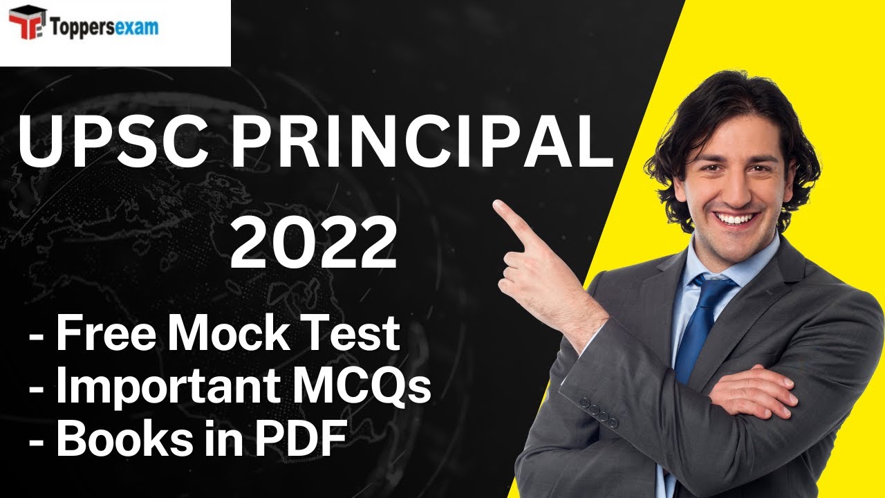 UPSC PRINCIPAL Exam Pattern 2022 | UPSC PRINCIPAL Important Question with Answer | Best Books