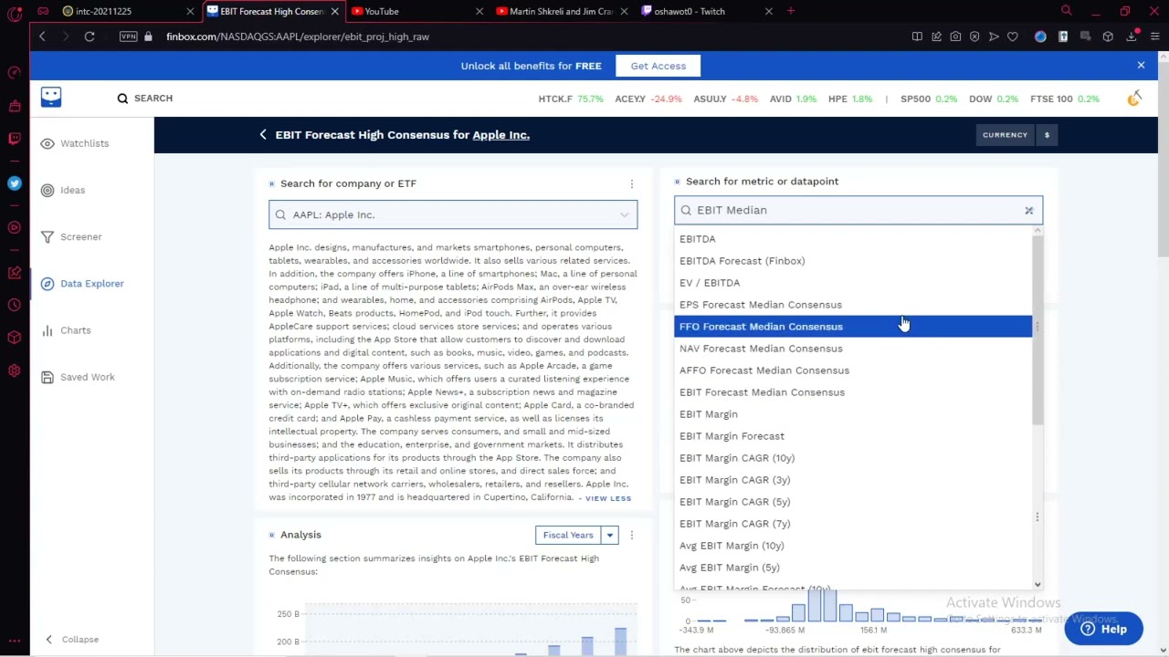 Building Apple DCF Valuation Model from Scratch