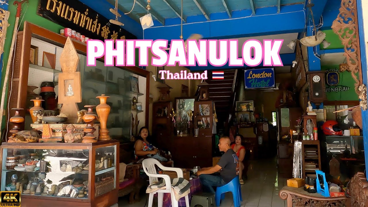 The FRIENDLY STREET WORKERS of Phitsanulok, Thailand 🇹🇭 4K