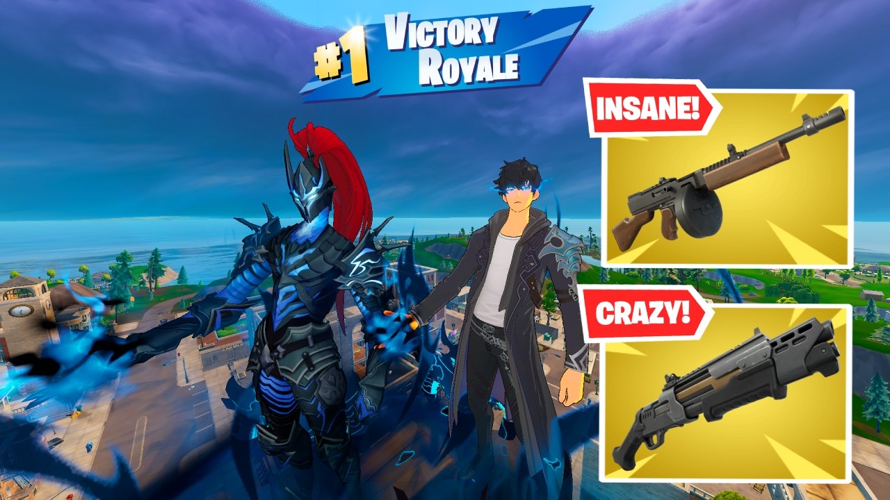 *NEW* Solo Leveling Skins! | Fortnite Reload | High Kill Squad Gameplay | Keyboard & Mouse