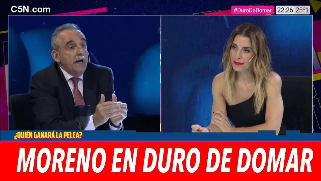 Guillermo Moreno con Alejandro Bercovich en 