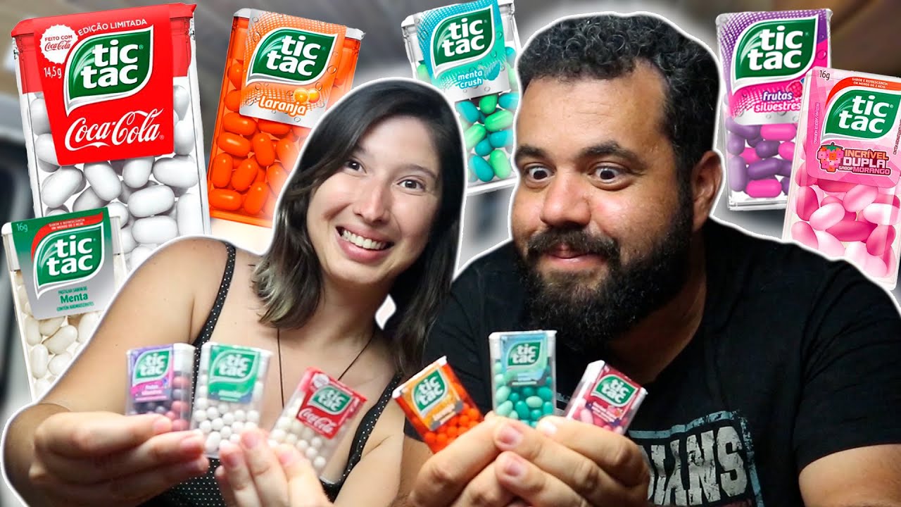 Comprei TODOS os TIC TAC do MERCADO! Qual será o melhor?