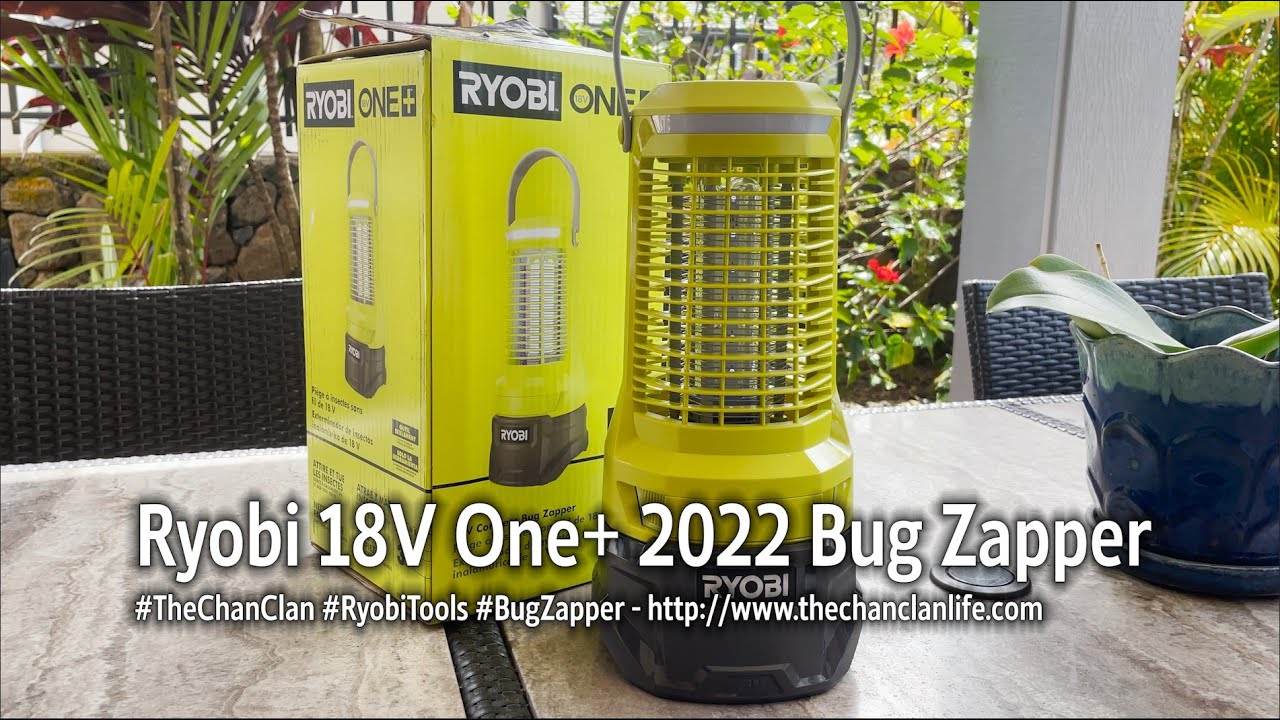 TechTalk: Демонстрация и обзор аккумуляторной ловушки для насекомых Ryobi One+ 18V 2022