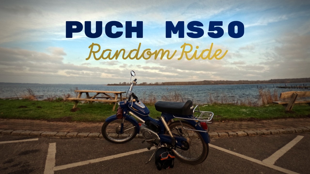 GoPro Ride on my Puch MS50 | Random Ride