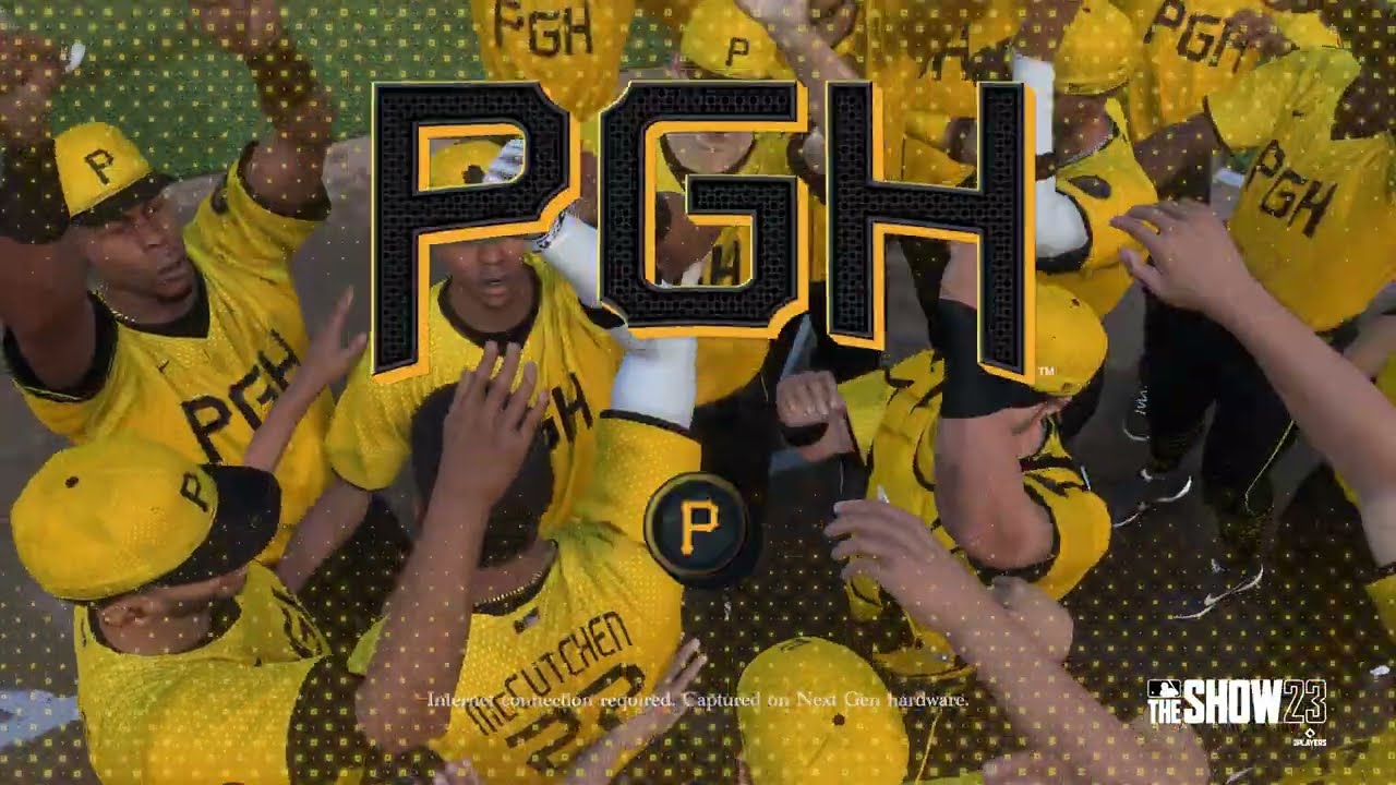 Pittsburgh Pirates City Connect Jerseys in MLB The Show 23