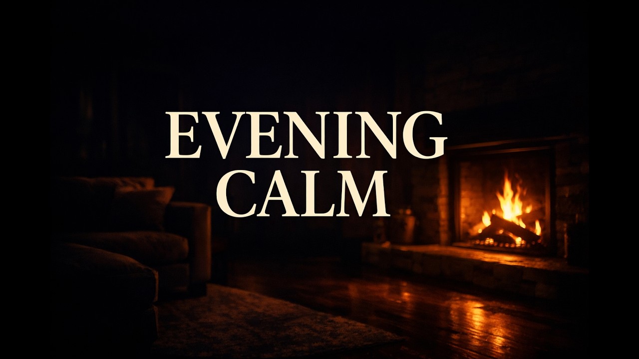 Evening Calm 🔥 1H Relaxing Ambient Music for Stress Relief, Unwind & Peaceful Night