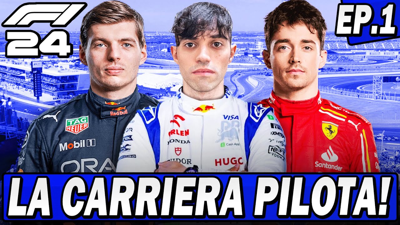 LA NUOVA CARRIERA PILOTA SU F1 24! LA PRIMA GARA UFFICIALE DELLA CARRIERA! EP.1