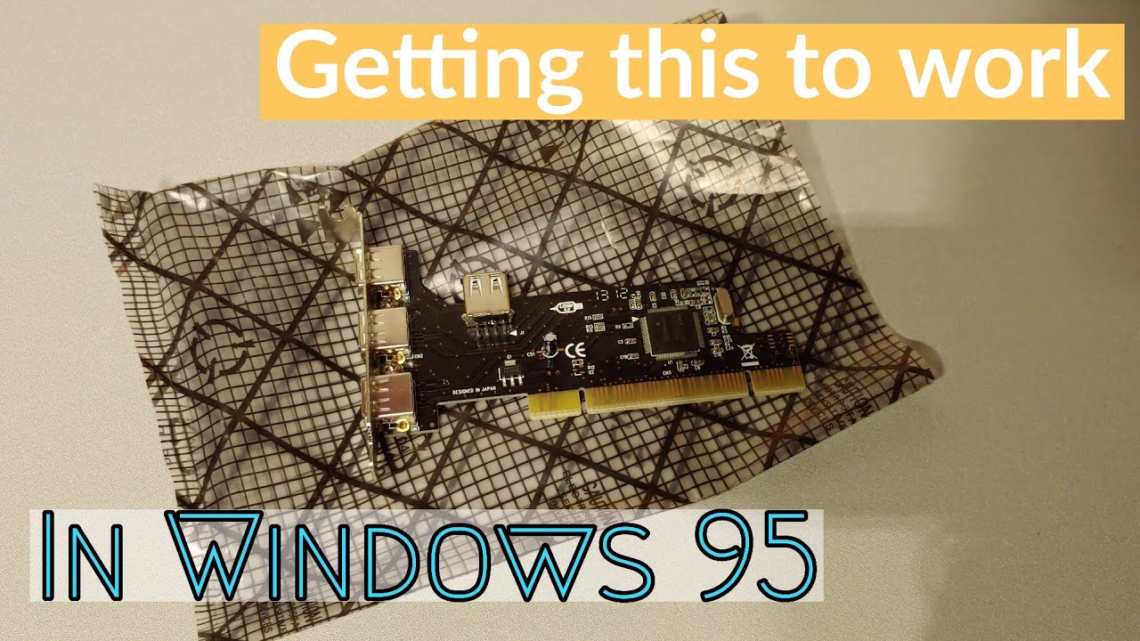 W.o.W. Эпизод 9: USB и Win95?