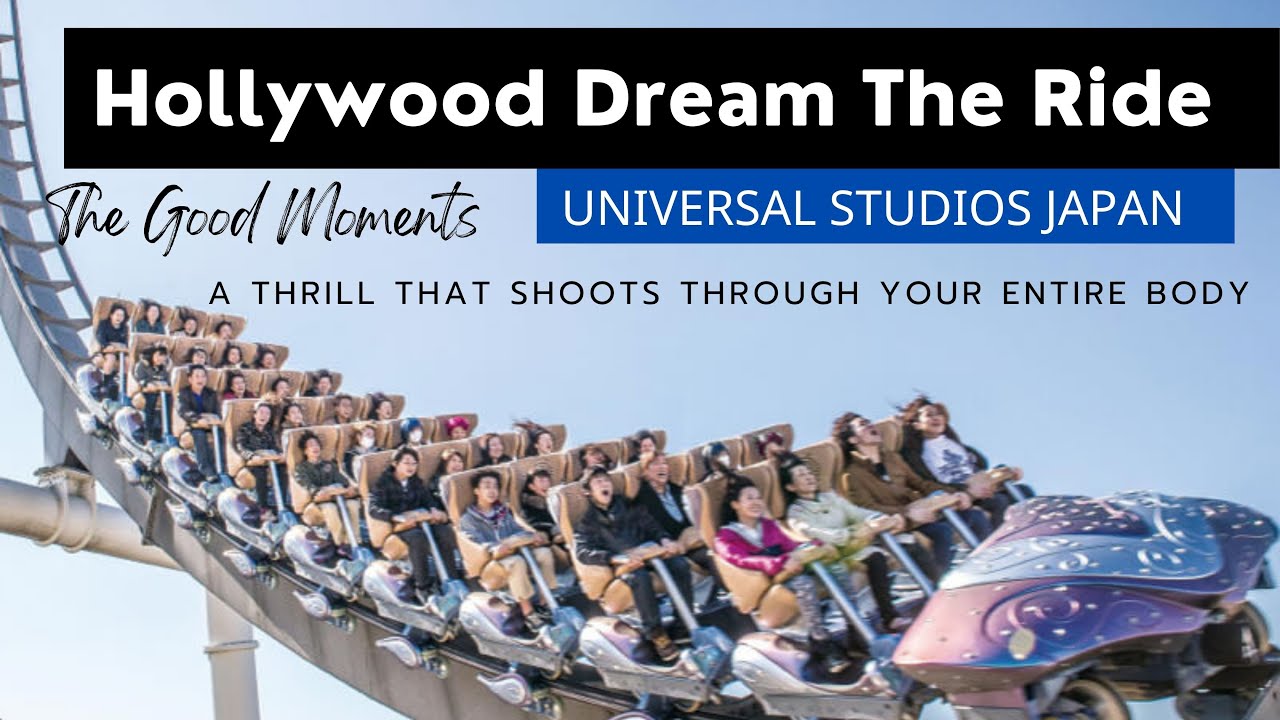 Hollywood Dream The Ride at Universal Studios Japan - Thrilling Adventures in Japan EP:7