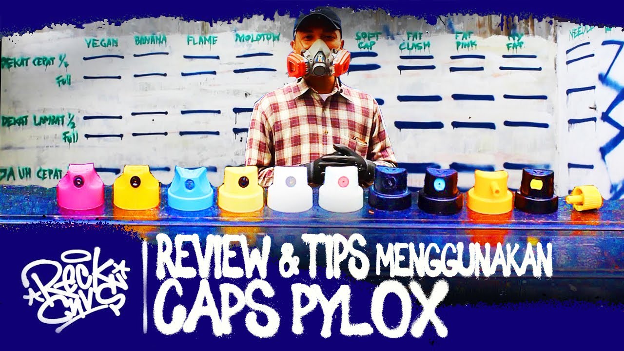 Review #2 : MTN 94 Male Caps Test | Tips & Teknik Menggunakan Cat Semprot Pylox Graffiti Pemula