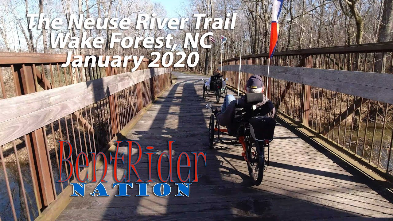 Recumbent Trike Ride | The Neuse River Trail Jan 2020 | BentRider Nation 4K Video