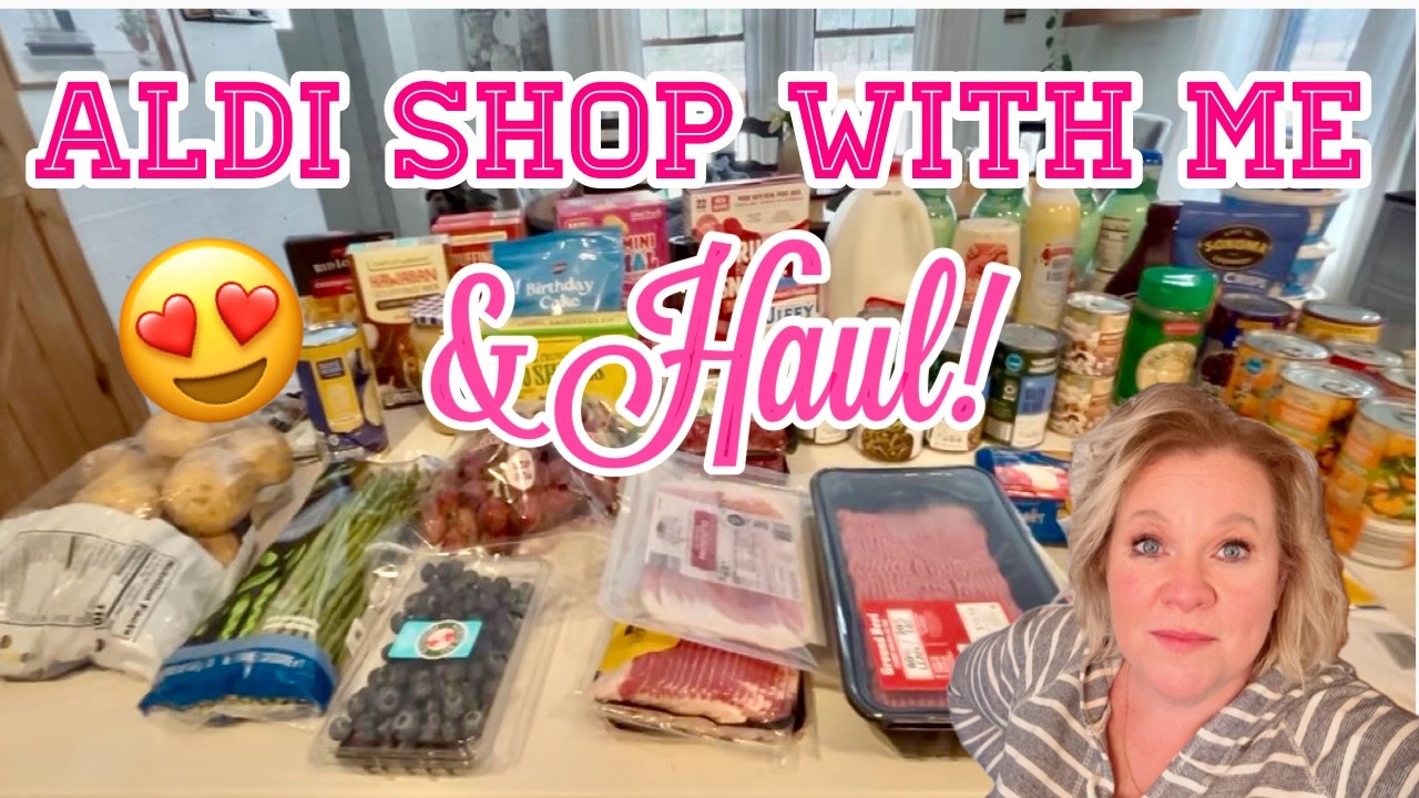 Поход в ALDI и обзор покупок продуктов!