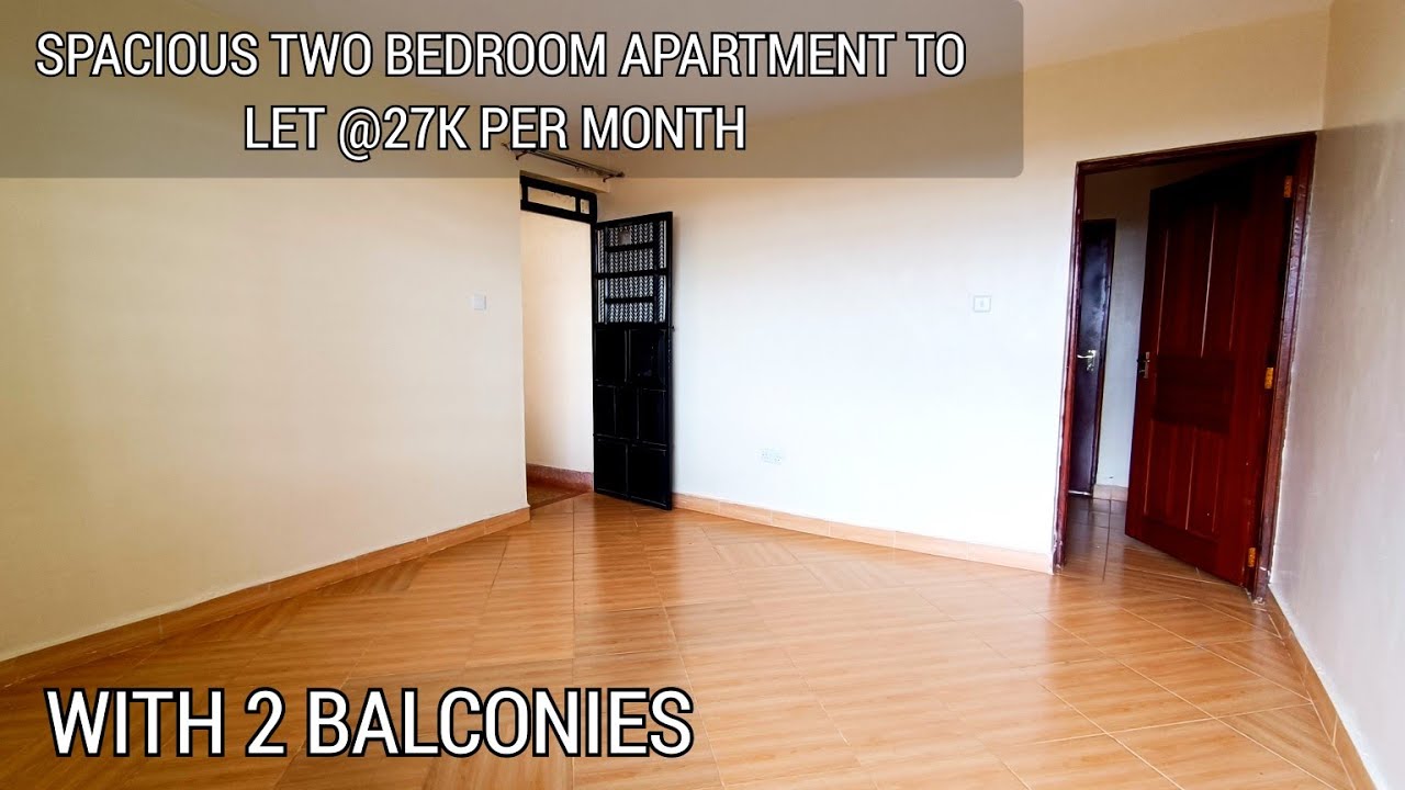 Affordable, spacious two bedroom Ruaka apartment to let | Ruaka vacant 2 Bedroom for rent @27k P.M