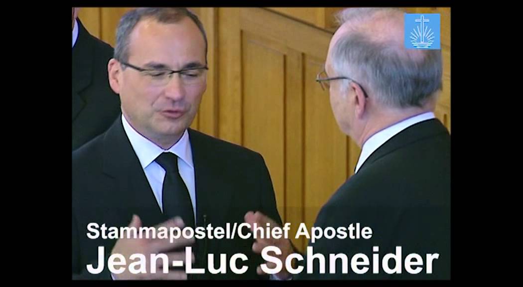 Pfingsten 2013: Ein neuer Stammapostel / Pentecost 2013: A new Chief Apostle