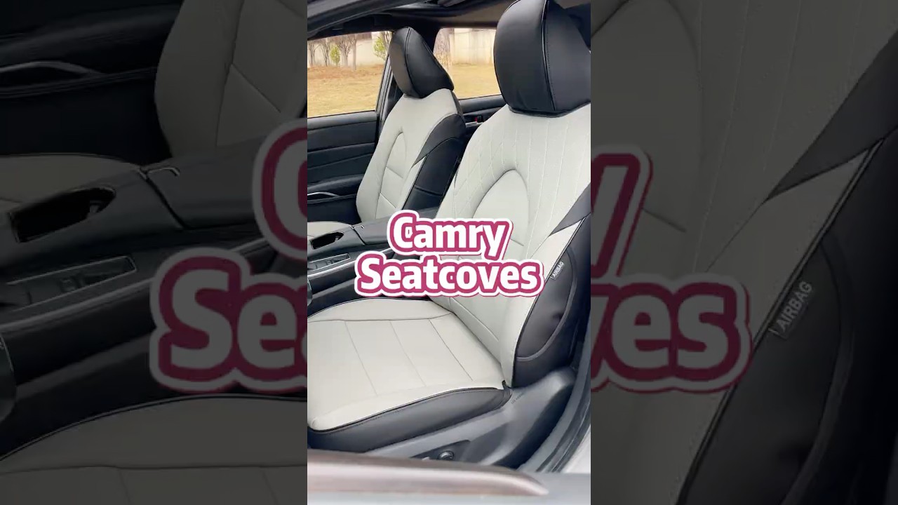 HKZ Custom fit Camry: HKZ custom seat cover for Toyota Camry#automotive #seatcover#hkz-seatcover