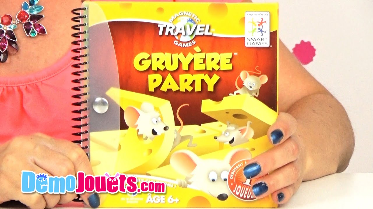 [JEU] Gruyere Party Travel Game Smart Games - Démo Jouets