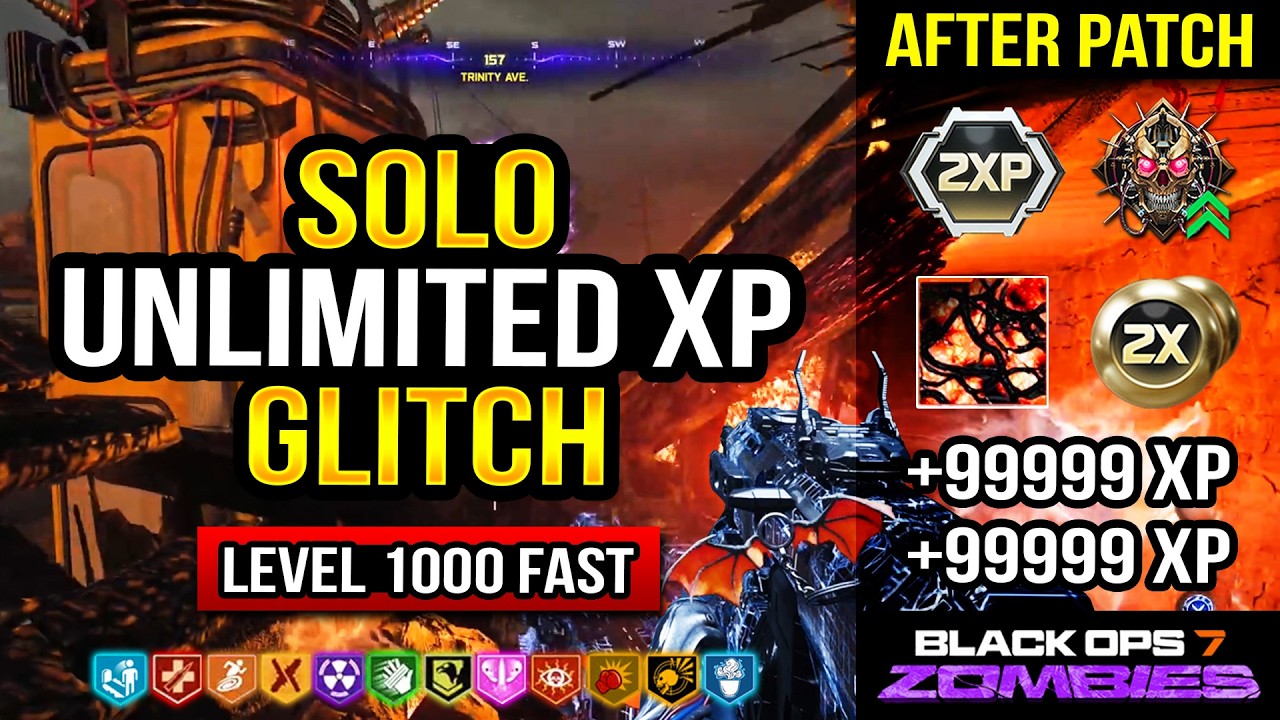 BO7 Zombies ★ NEW BO7 Nuked Survival Glitch! Solo Unlimited XP Pile Up Glitch (Updated)