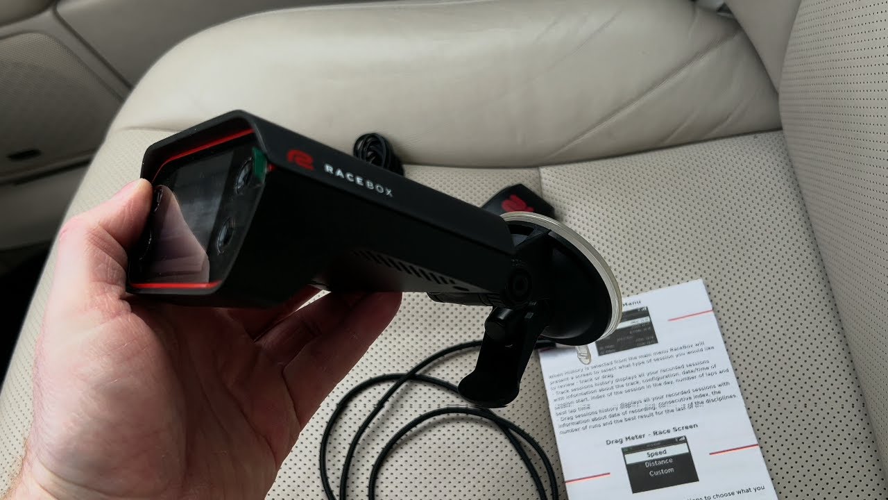 RaceBox R01 Kurzeinführung Beschleunigungsmessung/Smartphone/PC