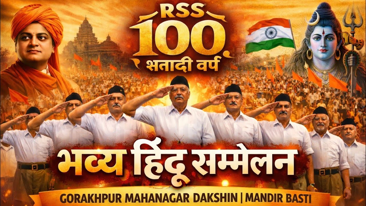 राष्ट्रीय स्वयंसेवक संघ शताब्दी | भव्य हिंदू सम्मेलन 2025 | Unity of Hindu Society | RSS 100 Years