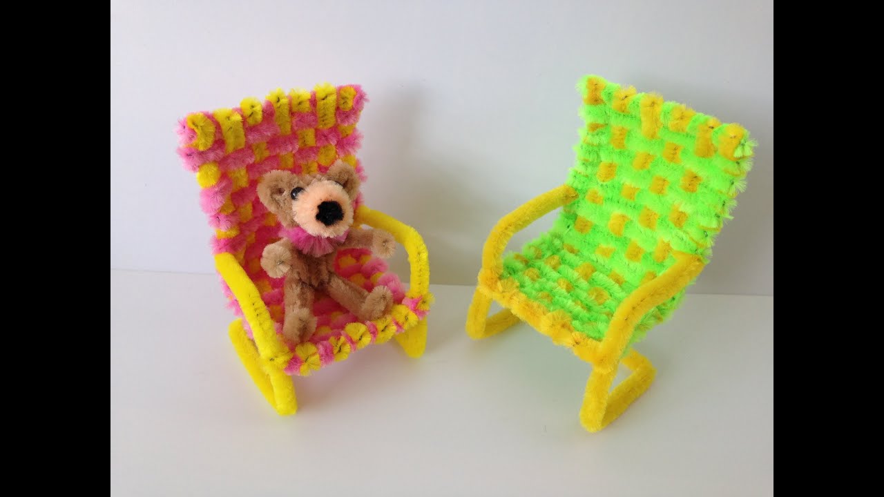 How to make a Pipe Cleaner Chair