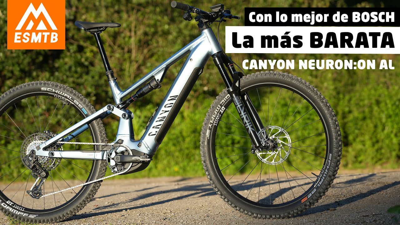 Canyon NEURON:ON AL, su e-MTB doble más barata