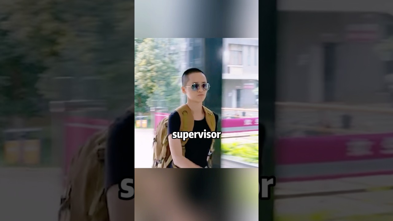 The girl underwent a dramatic transformation after moving from the military camp to the university