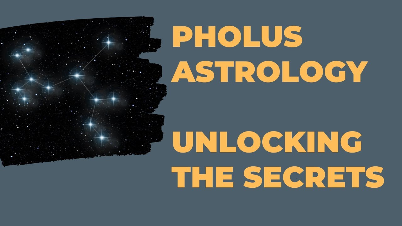 Pholus Astrology - Unlocking The Secrets of This Centaur Planet