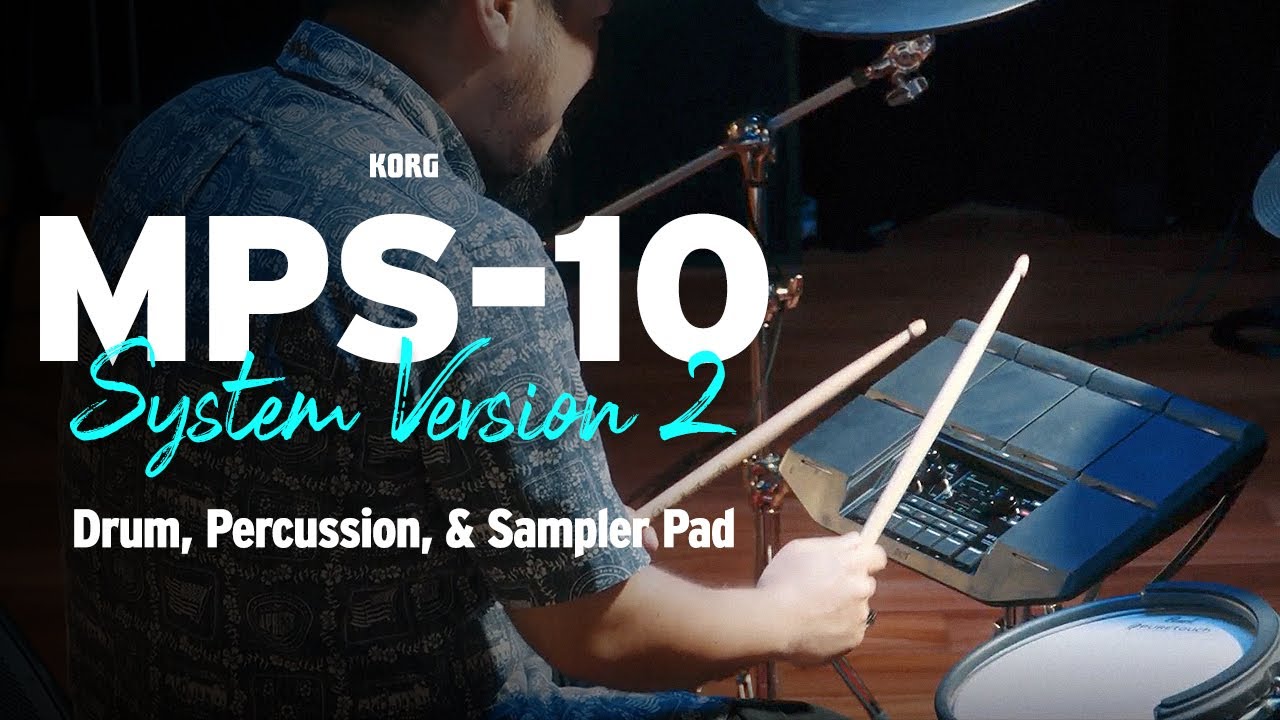 MPS-10 System Version 2: Drum, Percussion, & Sampler Pad