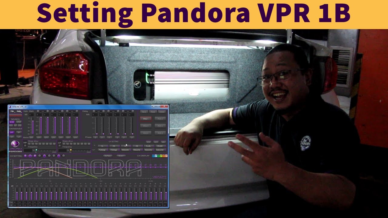 CARA SETTING VENOM PANDORA VPR 1B